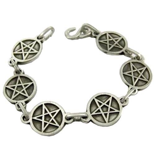 Cleo Gifts-Pentagram Chain Bracelet