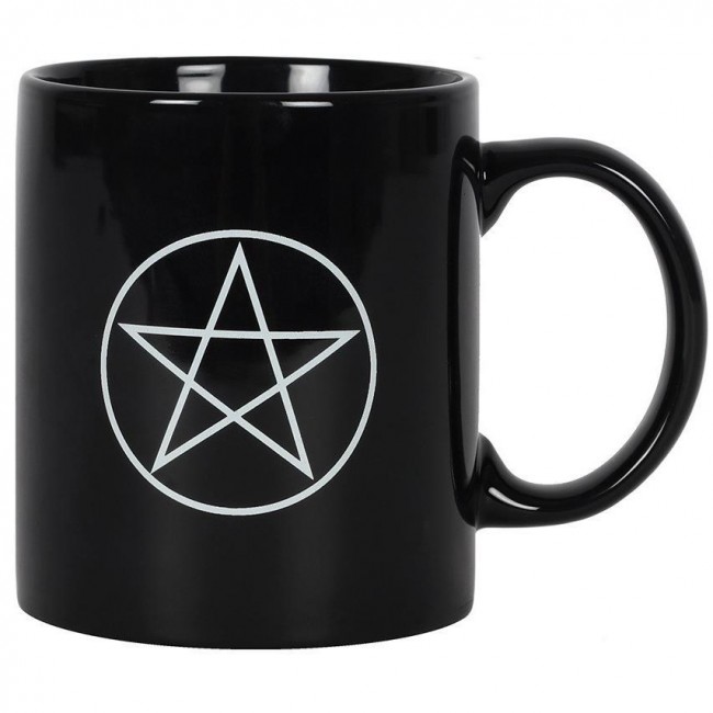 Something Different-Pentagram Black Mug