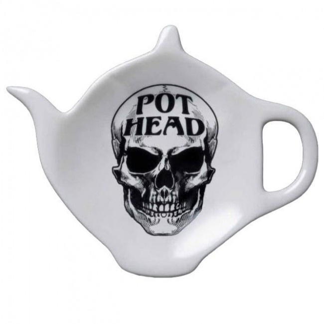 Alchemy Gothic-Pot Head Tea Spoon Rest