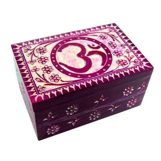 Cleo Gifts-Om Soapstone Box