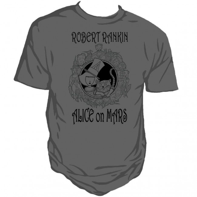 Genki Gear-Robert Rankin Alice On Mars T-shirt