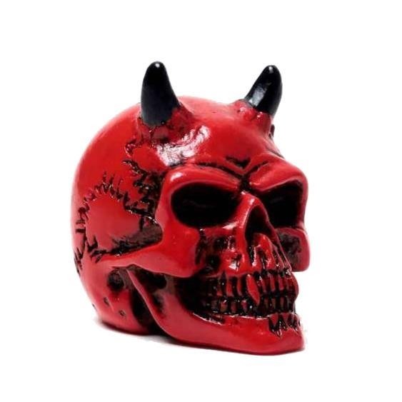 Alchemy Gothic-Demon Skull Mini Ornament