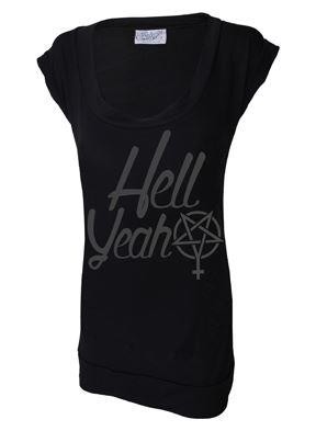 Darkside Clothing-Hell Yeah Long Top