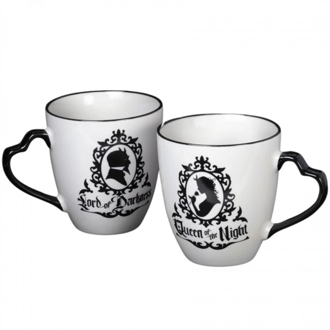 Alchemy Gothic-Queen and Lord Mug Set 
