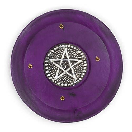 Crystal Magick-Purple Pentacle Ashcatcher