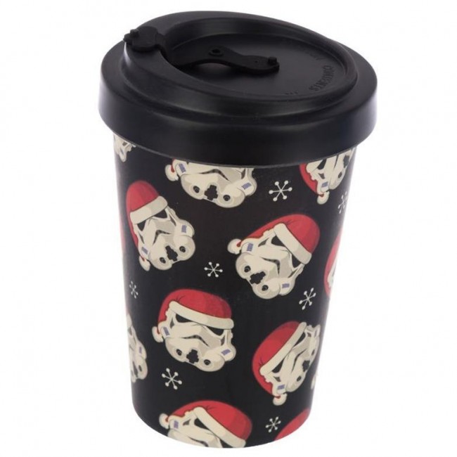 Phoenixx Rising-Stormtrooper Heads Christmas Travel Mug