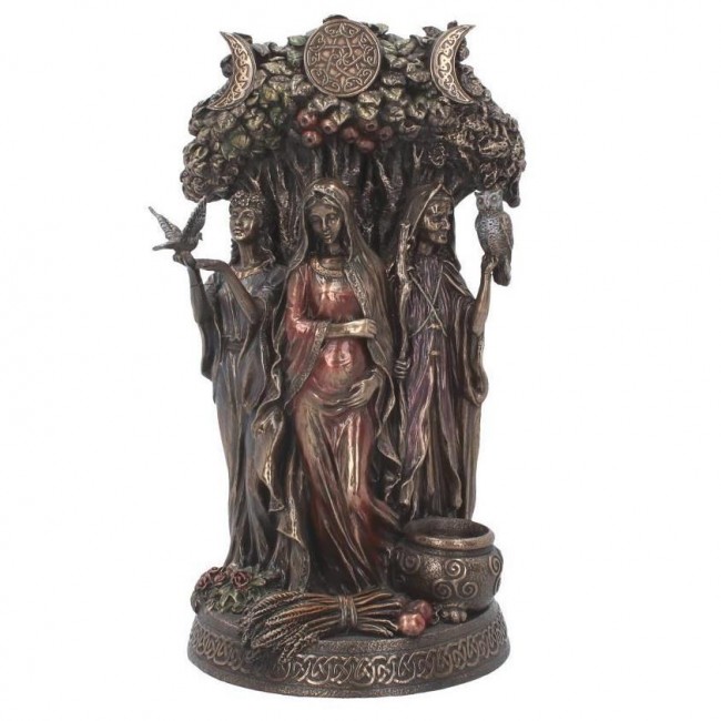Nemesis Now-Maiden Mother Crone Bronze Figurine