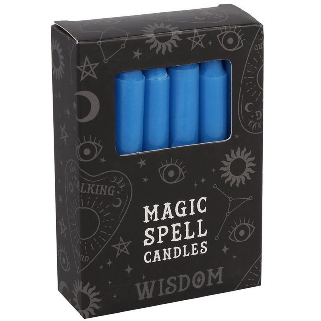 Phoenixx Rising-Dark Blue Wisdom Spell Candles