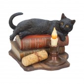 The Witching Hour Cat Figurine