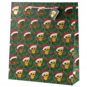 5x Christmas Skull XL Gift Bag Pack