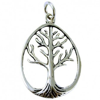 Phoenixx Rising-Silver Tree Of Life Pendant