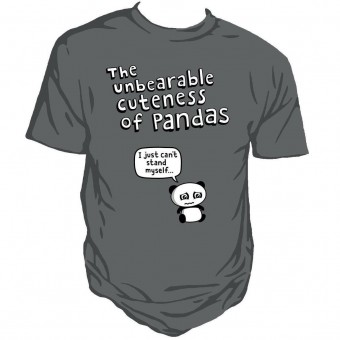 -Unbearable Cuteness Of Panda T-shirt